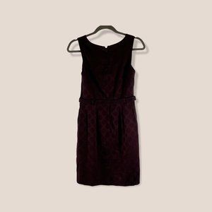 Banana Republic Burgundy Outlet Sheath Dress 2